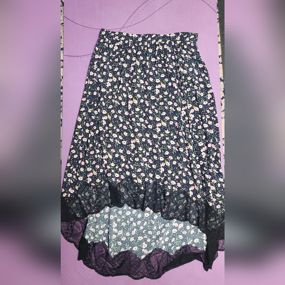 Zadig And Voltaire Joslin Anemone Print Skirt